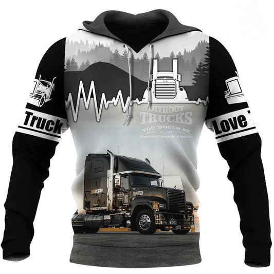 Joycorners Truck Personalized Name Shirts Truck Driver Lover