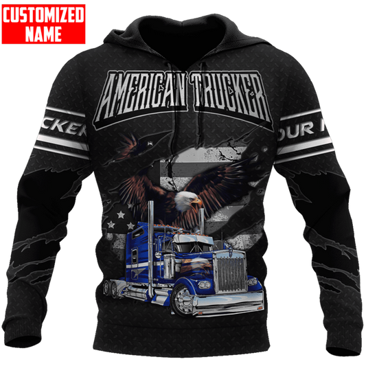 Joycorners Truck Personalized Name Shirts Truck Driver Lover