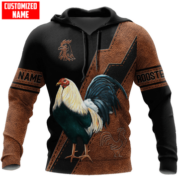 Joycorners Customized Name Rooster 3D Design All Over Printed Shirts