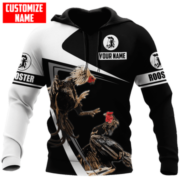 Joycorners Custom Name Rooster 3D Design All Over Printed Shirts