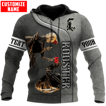 Joycorners Custom Name Rooster 3D Design All Over Printed Shirts