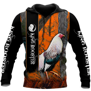 Joycorners Rooster 3D Design All Over Printed Shirts