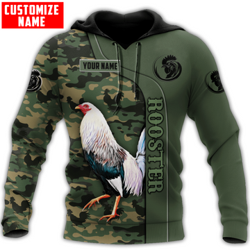 Joycorners Custom Name Rooster 3D Design All Over Printed Shirts