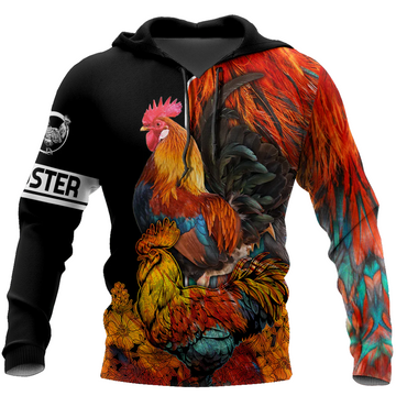 Joycorners Rooster 3D Design All Over Printed Shirts