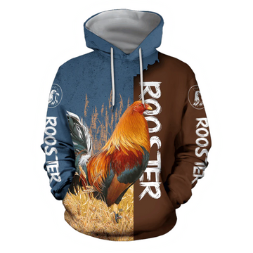 Joycorners Rooster 3D Design All Over Printed Shirts