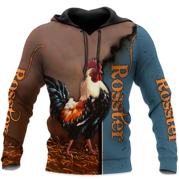 Joycorners Rooster 3D Design All Over Printed Shirts