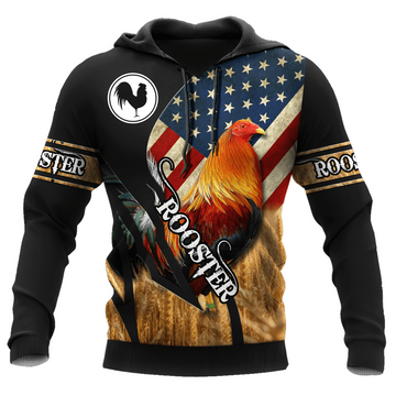 Joycorners Rooster 3D Design All Over Printed Shirts
