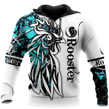 Joycorners Rooster 3D Design All Over Printed Shirts