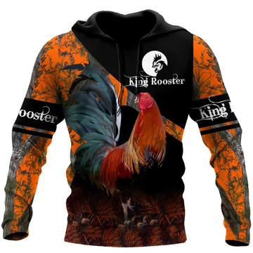 Joycorners Rooster 3D Design All Over Printed Shirts