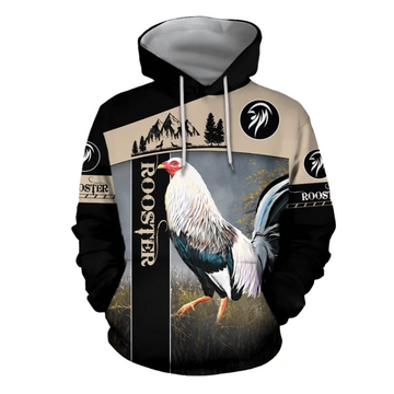 Joycorners Rooster 3D Design All Over Printed Shirts