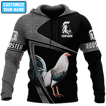 Joycorners Customized Name Rooster 3D Design All Over Printed Shirts