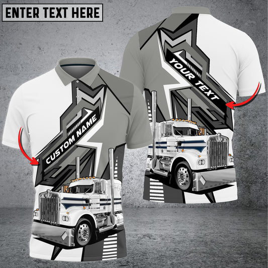 Joycorners Truck Personalized Name Shirt For Truck Driver (4 Colors)