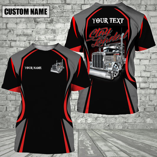 Joycorners Truck Stay Loaded Personalized Name Shirt For Truck Driver