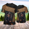 Joycorners Dachshund Make Me Happy 3D Custom Name And Dog Full Print Shirts