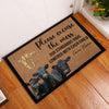 Joycorners Black Angus Please Excuse The Mess Doormat