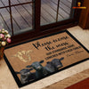 Joycorners Black Angus Please Excuse The Mess Doormat
