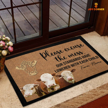 Joycorners Hereford Please Excuse The Mess Doormat