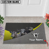 Joycorners Angus Cattle Metal Pattern Doormat