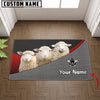 Joycorners Sheep Metal Pattern Doormat