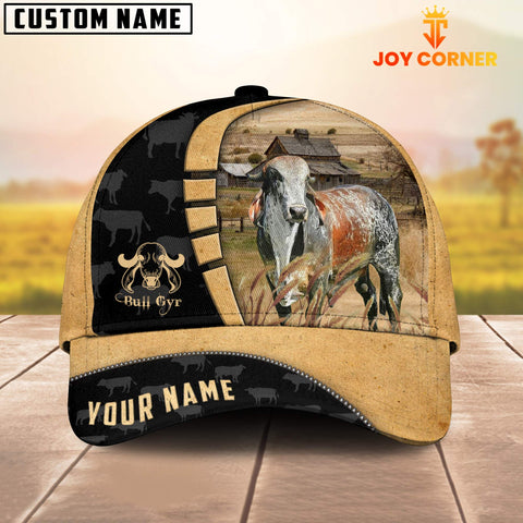 Joycorners Custom Name Bull Gyr Cattle 3D Cap