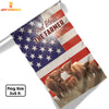 Joycorners Farm Highland Cattle US 3D Flag