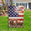 Joycorners Farm Highland Cattle US 3D Flag