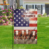 Joycorners Farm Hereford Cattle US 3D Flag