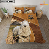 Joycorners Custom Name Sheep Bedding set