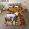 Joycorners Custom Name Piedmontese Bedding set