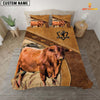 Joycorners Custom Name Santa Gertrudis Bedding set