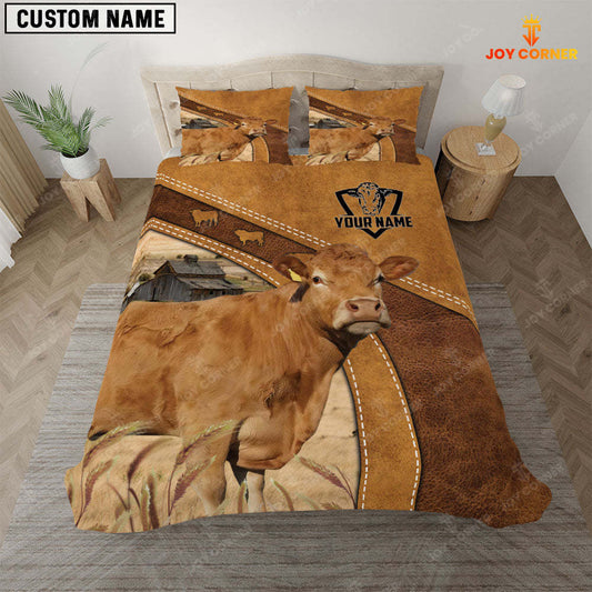 Joycorners Custom Name Limousin Bedding set