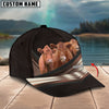 Joycorners Happiness Red Angus Customized Name Brown 3D Classic Cap