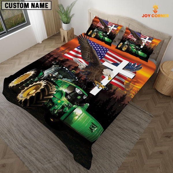 Joycorners Tractor Under God Customized Bedding set