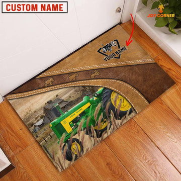 Joycorners John Deere 730 Diesel Personalized - Welcome  Doormat