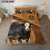 Joycorners Blaze Faced Simmental Cattle Customized Bedding Set