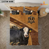 Joycorners Blaze Faced Simmental Cattle Customized Bedding Set