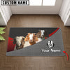 Joycorners Boer Goat Metal Pattern Doormat