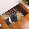 Joycorners Belted Galloway Live Like Someone Left The Gate Open Doormat