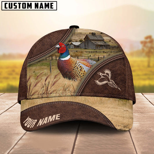 Joycorners Hereford On The Farm Customized Name 3D Brown Cap For Kim