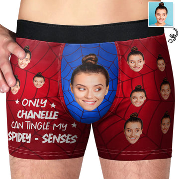Joycorners Custom Image And Spidermen 3D Boxer Briefs