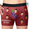Joycorners Custom Image And Eggplant 3D Boxer Briefs