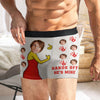 Joycorners Custom Image Hands Off He's Mine 3D Boxer Briefs