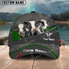 Joycorners Holstein Customized Name And Farm Name Metal 3D Classic Cap