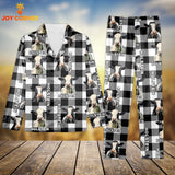 Joycorners Holstein Caro Pattern 3D Pajamas