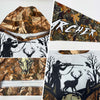 Joycorners Custom Stitched Camo White-Black 3D Gun Hunter Deer Hunting Sports Pullover 3D Hoodie