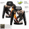 Joycorners Custom Stitched Black White 3D Bear Hunting Sports Pullover 3D Hoodie