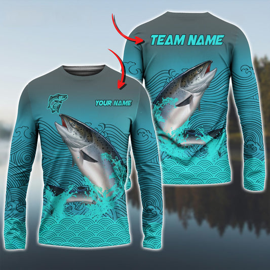 Joycorners Chinook Personalized Name And Team Name 3D Long Sleeve Shirt