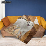 Joycorners Pyrenees Dog Custom Name Blanket Collection
