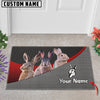 Joycorners Rabbit Metal Pattern Doormat