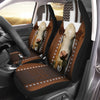 Joycorners Jesus Simmental Pattern Car Seat Cover Set